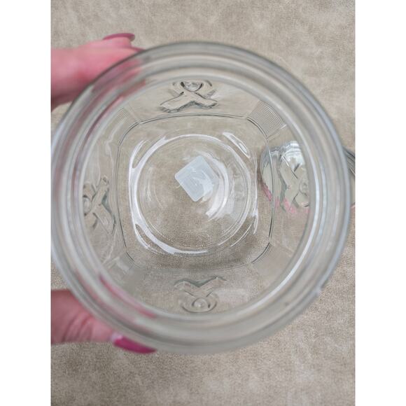 Hope Glass Cookie Jar Breast Cancer Awareness - Picture 3 of 4